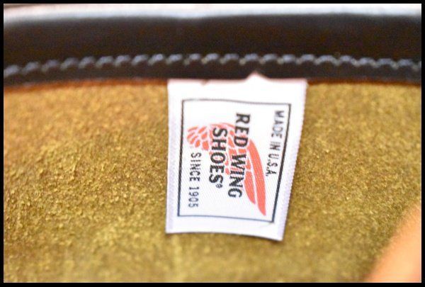  9 5 D 25年 レッドウィング 2966 ブラック クローンダイク エンジニア 黒 茶芯 スチール無し ブーツ redwing FJ 059 エンジニアブーツ ブーツ 革靴