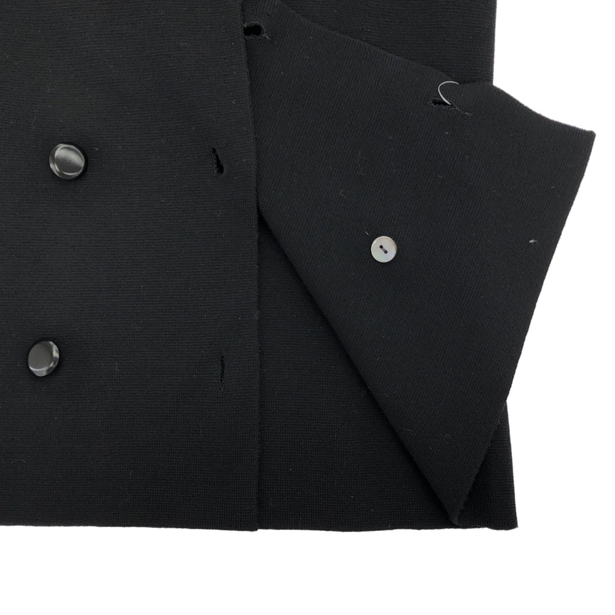 cruciani クルチアーニ ウールダブルニットジャケット ブラック 40