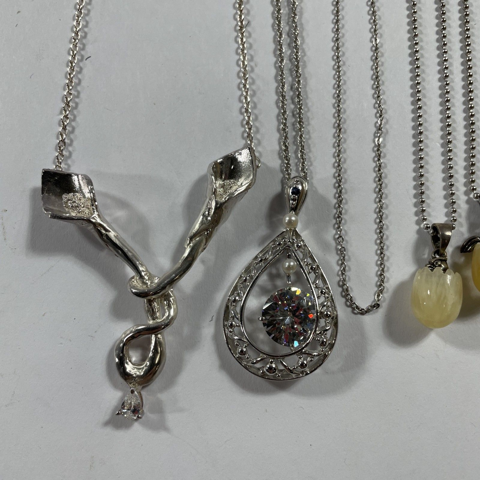 ☆ シルバーアクセサリー シルバーネックレス アソート 17本 まとめ