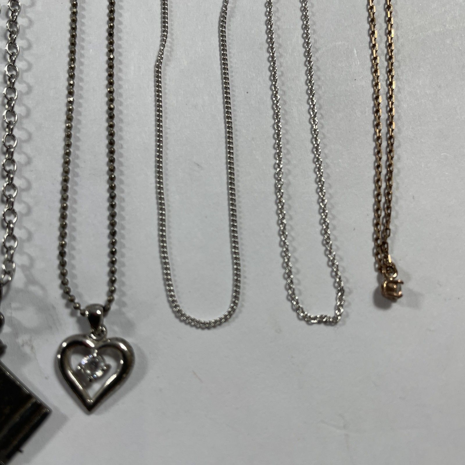 ☆ シルバーアクセサリー シルバーネックレス アソート 17本 まとめ