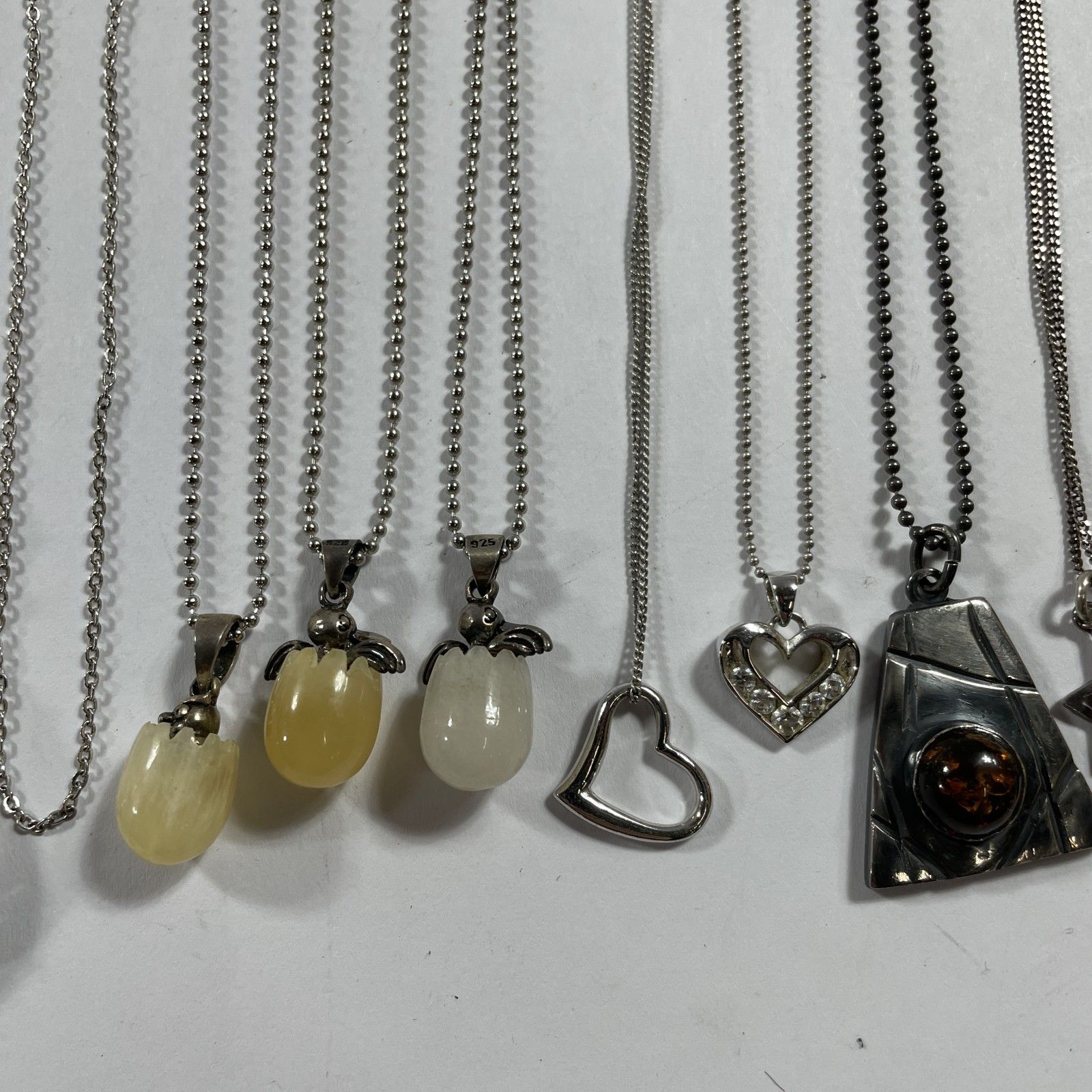 ☆ シルバーアクセサリー シルバーネックレス アソート 17本 まとめ