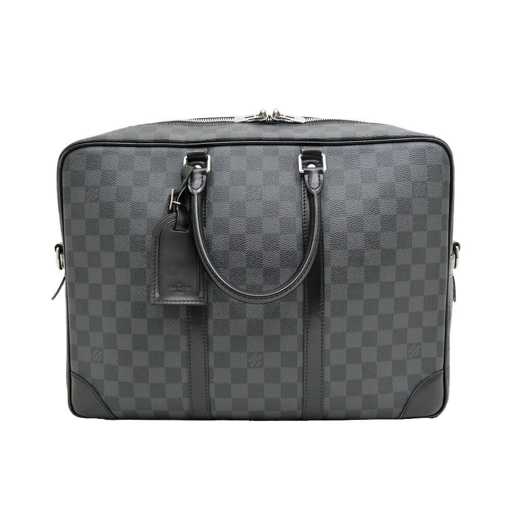極美品 ルイヴィトン ダミエグラフィット ポルトドュマン ヴォワヤージュ トート ポルト ドキュマン・ヴォワヤージュ ダミエ・グラフィット｜ルイ
