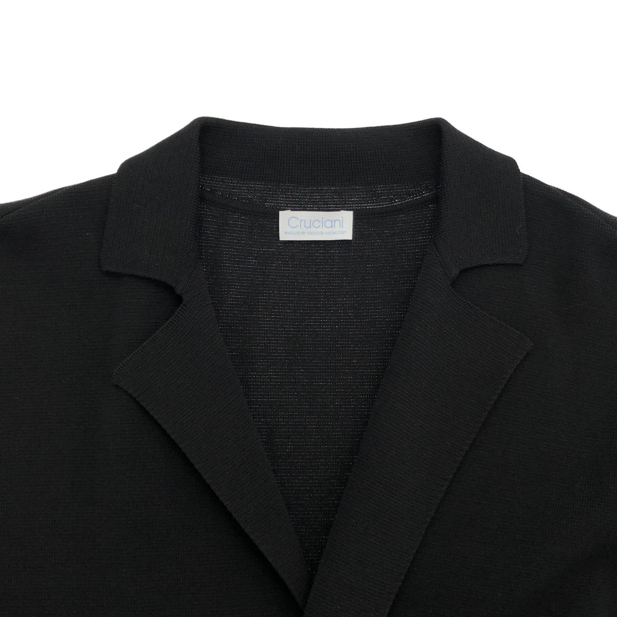 cruciani クルチアーニ フレアニットカーディガン CDM0401 ブラック 38