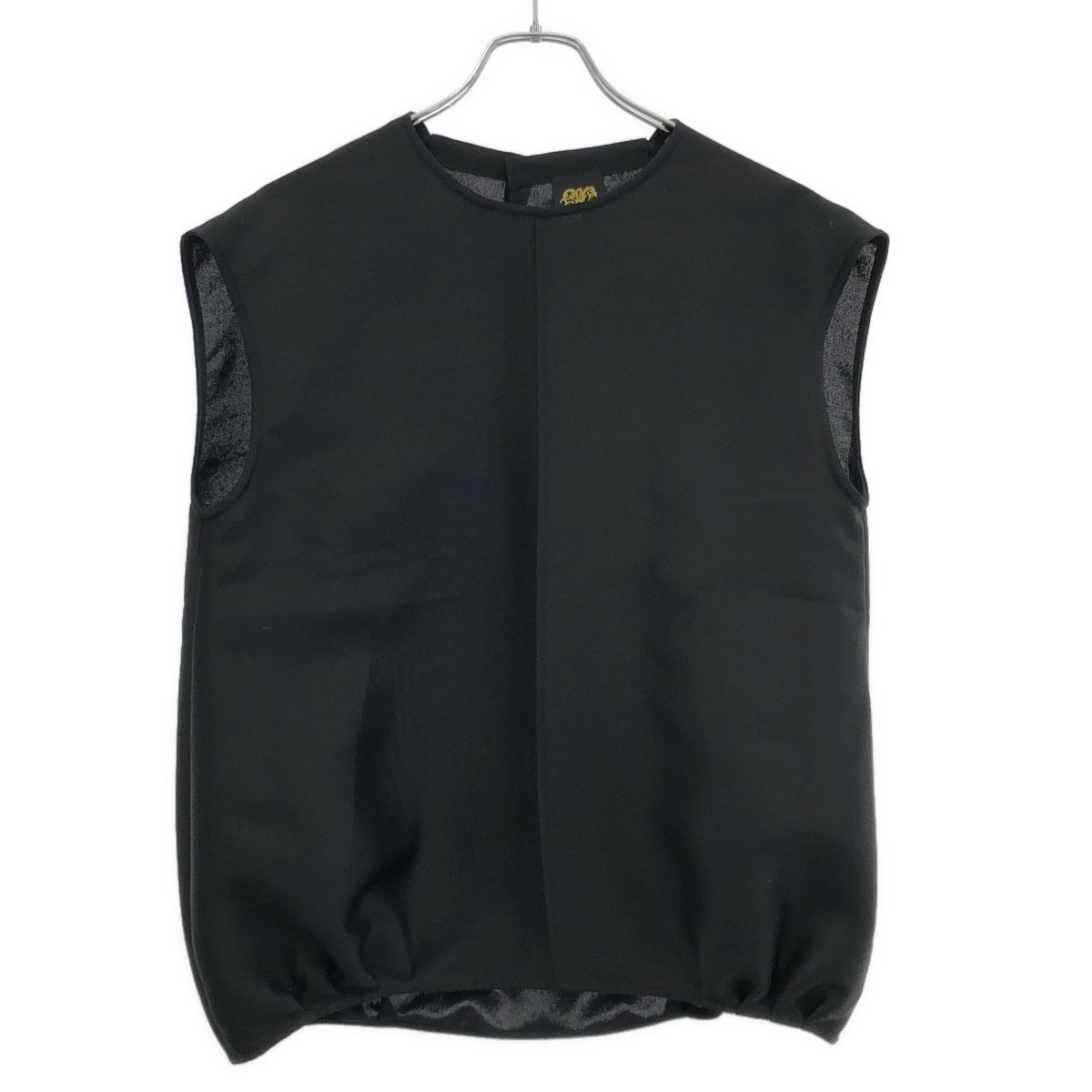 edit co エディットコー 23 SS Double Cross Organdie Ballon Shell Tops ダブルクロスオーガンジーバルーンシェルトップス BL 5102 ブラック 2