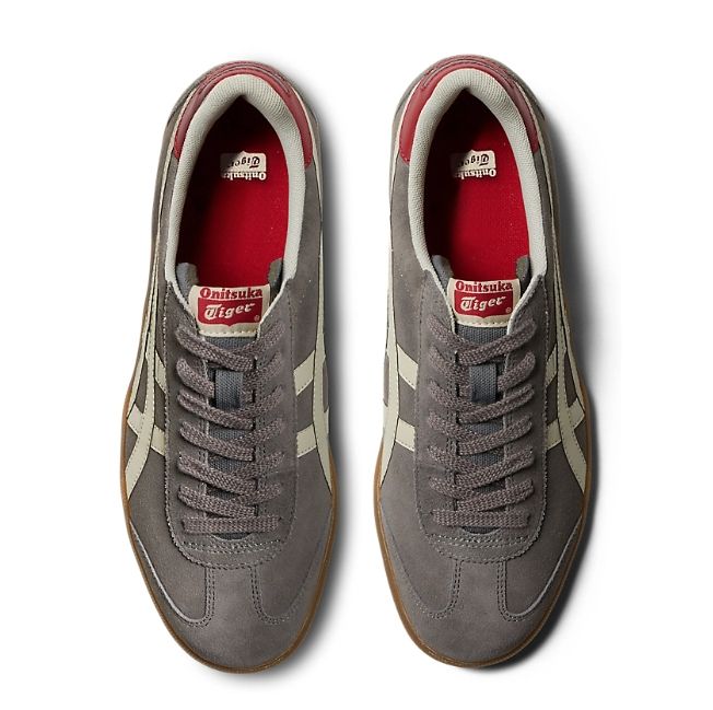Onitsuka Tiger Tokuten スエードスニーカー グレー／ホワイト