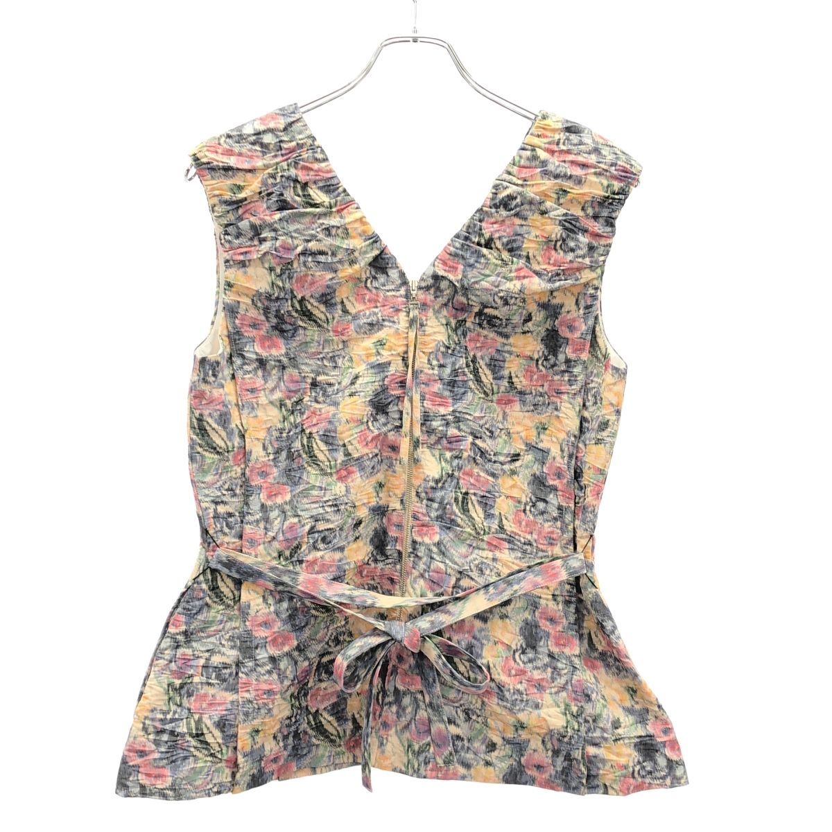 LUDLOW ラドロー ベルテッドフラワーベスト ミックス