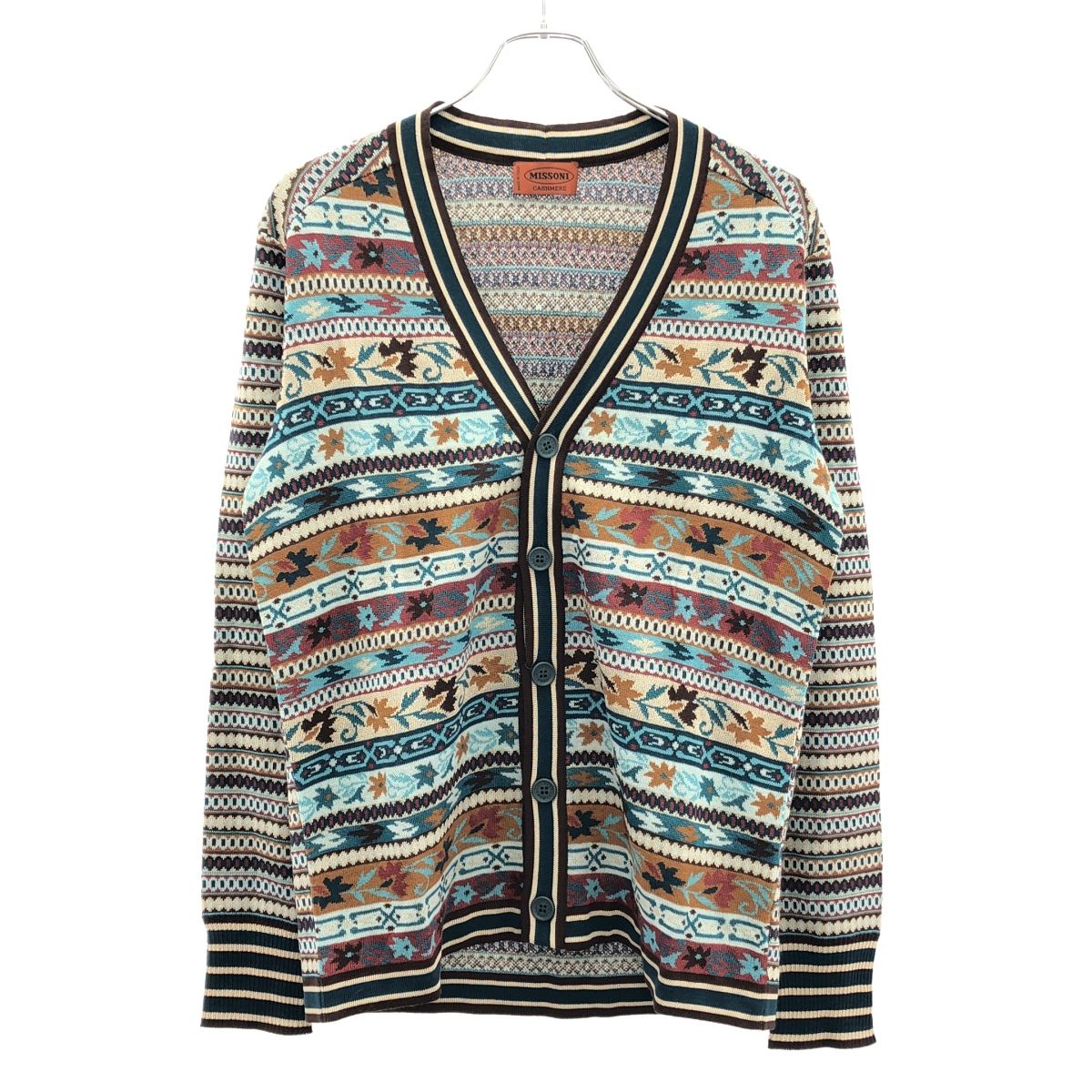 MISSONI ミッソーニ フェアアイル ニットカーディガン 510571 ミックス