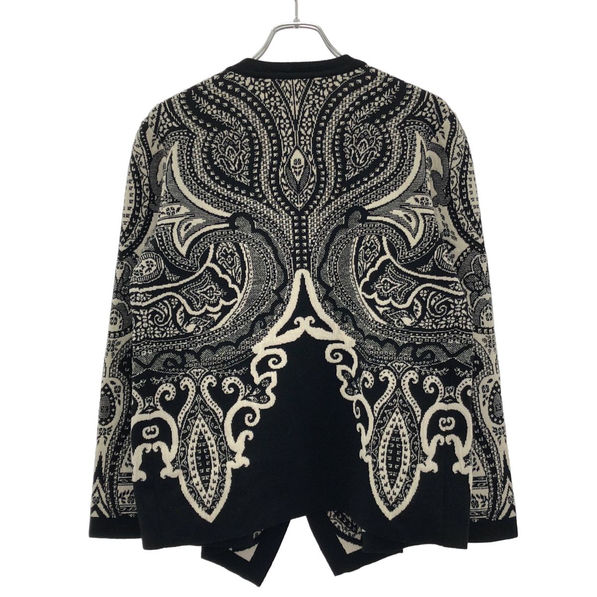 ETRO エトロ ペイズリーニットカーディガン 142-18330-9276 ブラック