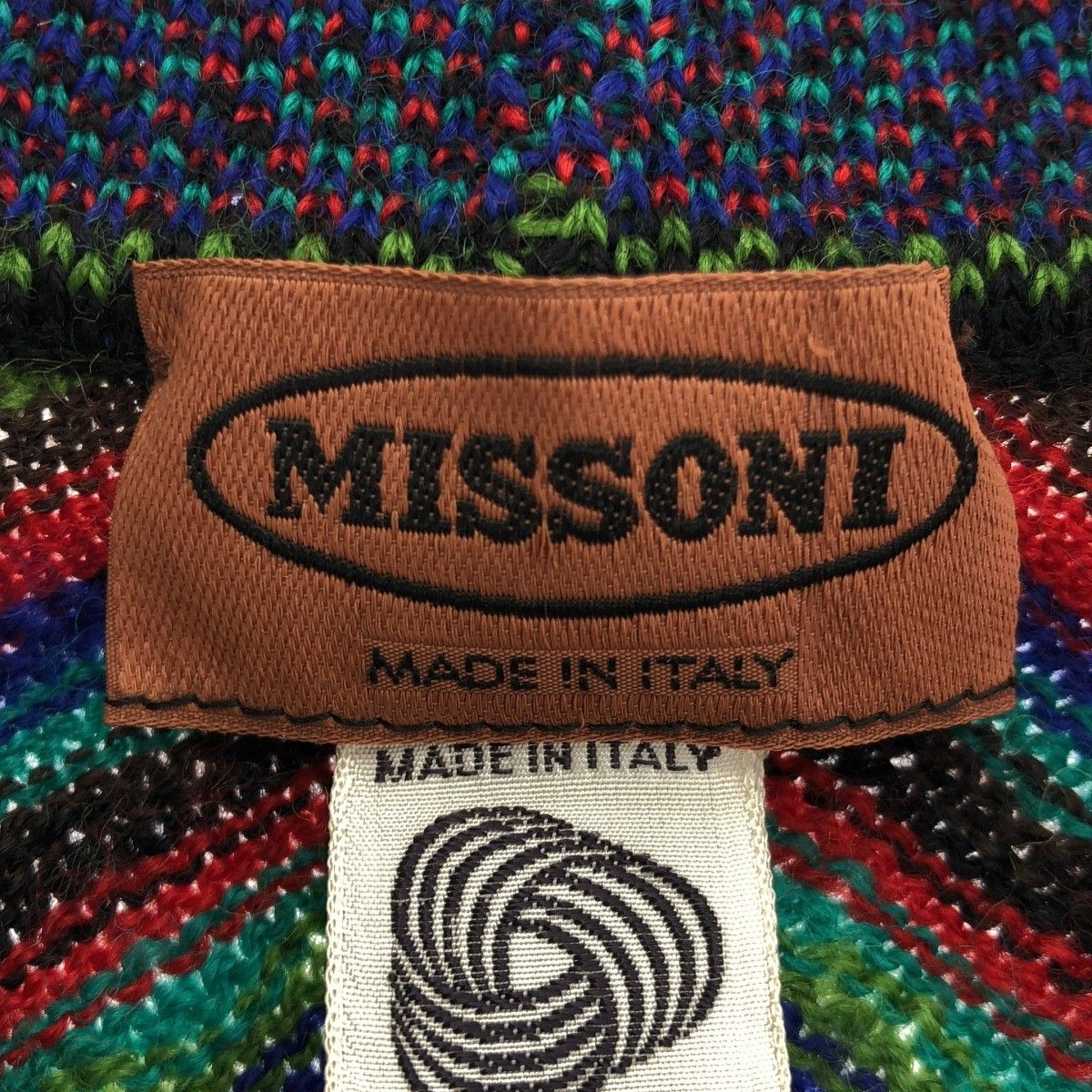 MISSONI ミッソーニ ヴィンテージ ロングウールボーダーニット