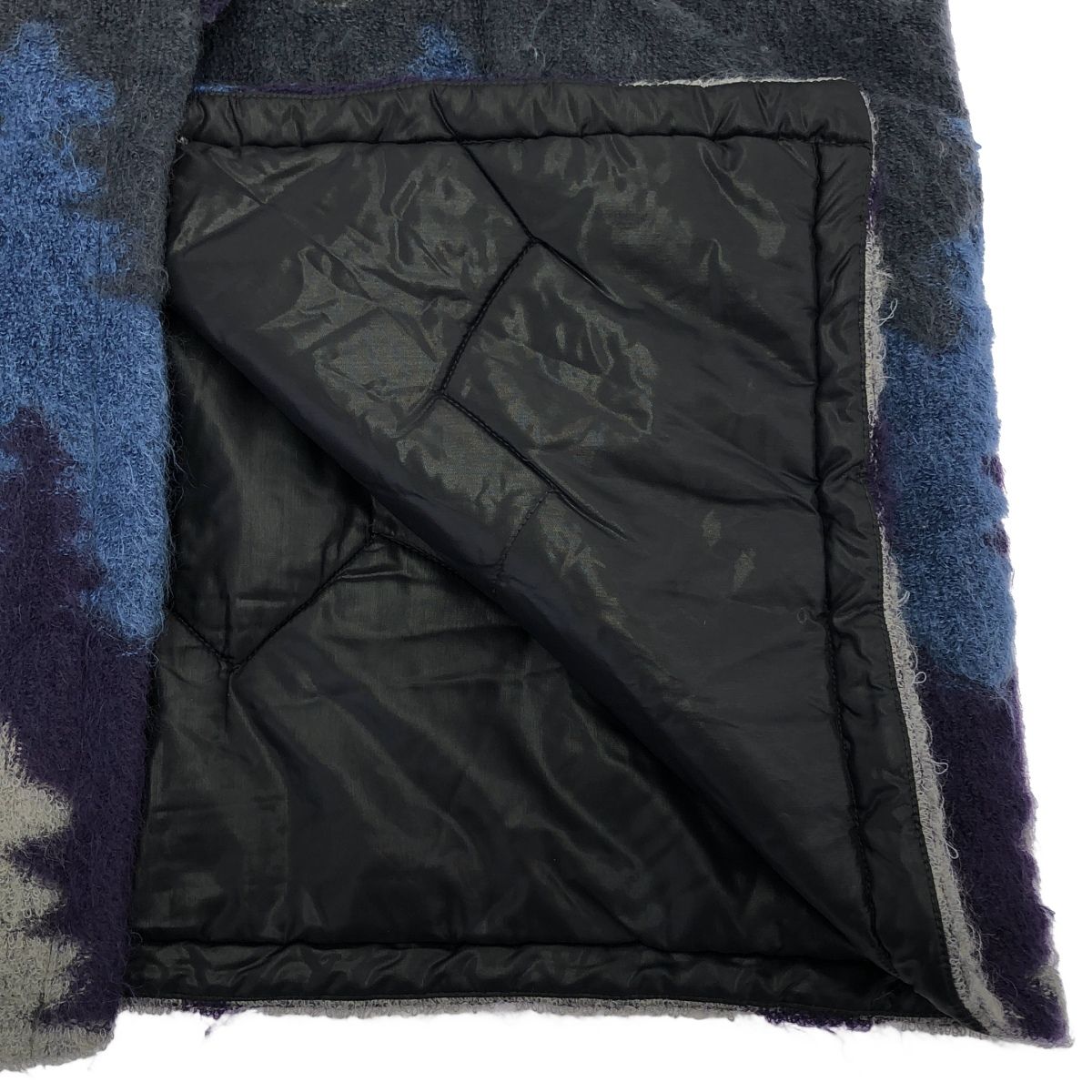 MISSONI ミッソーニ ヴィンテージ リバーシブルコート パープル グレー