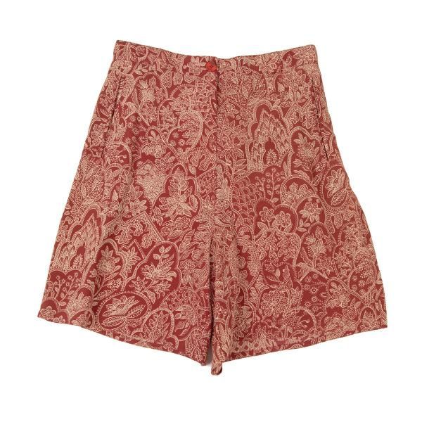 ジョルジオ アルマーニGIORGIO 注文 ARMANI ボタニカル柄ショート  