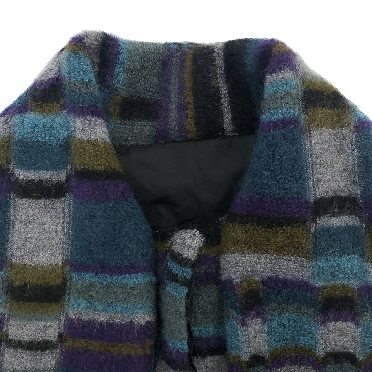 MISSONIミッソーニ リバーシブルモヘア混混ざり毛糸のダッフルコート MISSONIミッソーニ リバーシブルモヘア混混ざり毛糸のダッフルコート