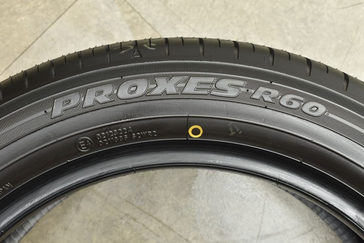 2025年製 新車外し品】トーヨー プロクセス R60 205/55R17 4本セット 