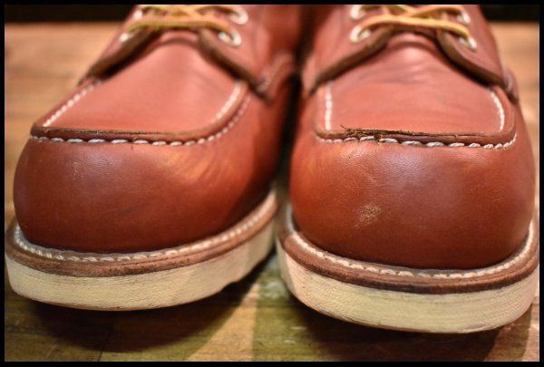  8 5 E 15年 レッドウィング 8875 アイリッシュセッター 赤茶 オロラセット モックトゥ レースアップ ブーツ redwing FK 435 ワークブーツ ブーツ 革靴