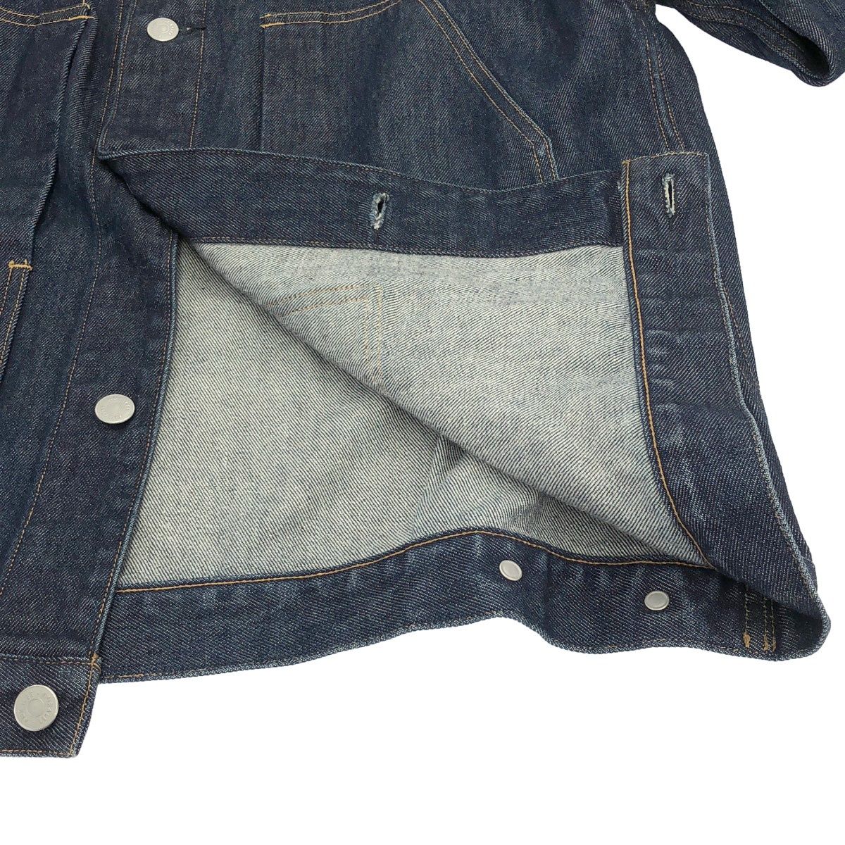 AURALEE オーラリー HARD TWIST DENIM BLOUZON ハードツイストデニム 