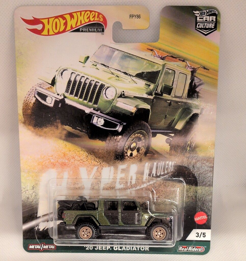 MATTEL HOTWHEELS HYPER HAULERS '20 JEEP GLADIATOR 3/5 - メルカリ
