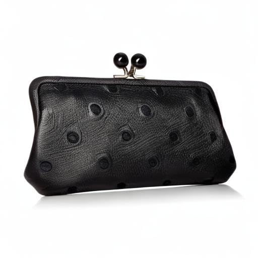  ペルケ アクリル玉がま口長財布 08-06-03161 レディース BKDOT 財布 キッズファッション小物