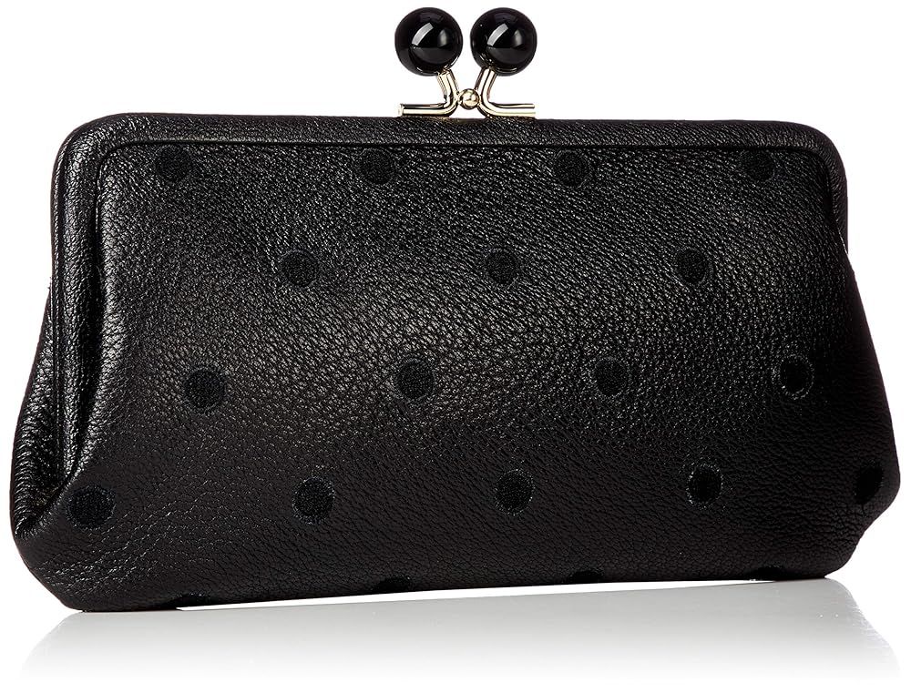 ペルケ アクリル玉がま口長財布 08-06-03161 レディース BKDOT