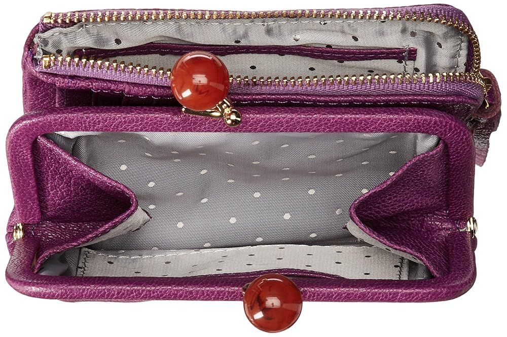  ペルケ アクリル玉がま口2つ折り財布 財布 レディース 本革 08-06-03160 PU 財布 キッズファッション小物