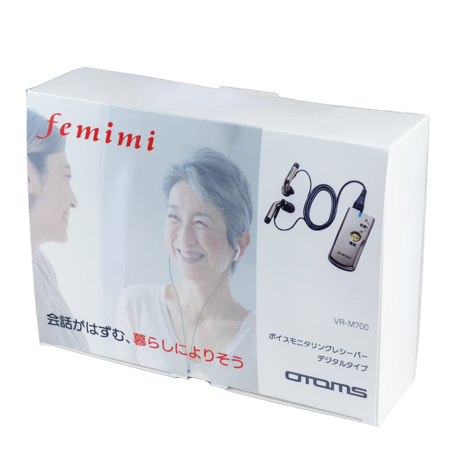OTOMS オトムス femimi フェミミ ポケット型デジタル集音器 VR-M700