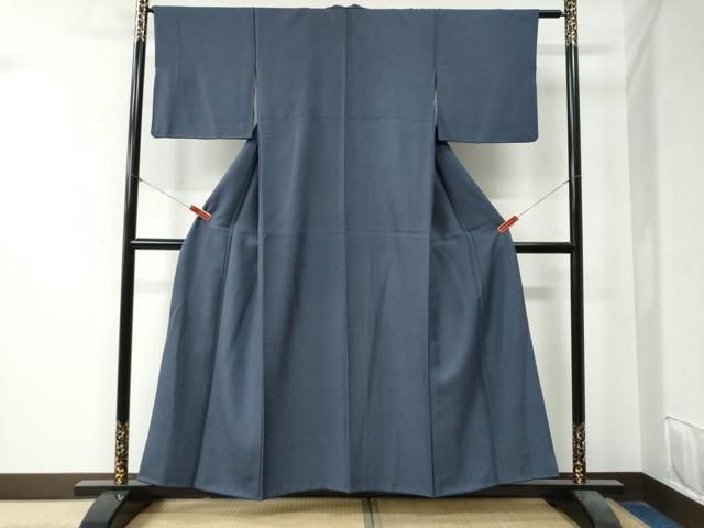 平和屋着物 江戸小紋 作家物 格子柄 正絹 逸品 BAAL4837xi(仕立て