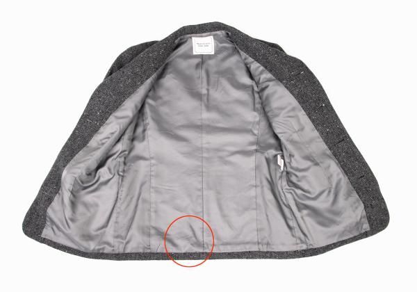 マドモアゼルノンノンMademoiselle NON NON ヘリンボーンツイード