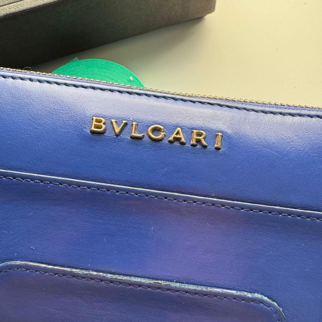 美品】 BVLGARI ブルガリ セルペンティ L字ファスナー 長財布 - メルカリ