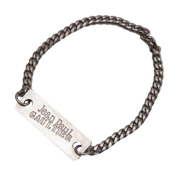 ジャンポールゴルチエJean Paul GAULTIER メタルプレートチェーン