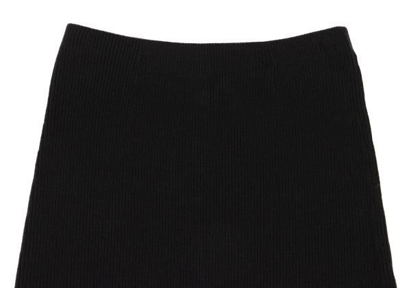 イッセイミヤケ ハートISSEY MIYAKE HaaT 裾変形リブニットロング