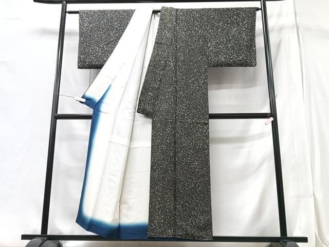 平和屋着物□上質な小紋 霰文 黒地 正絹 逸品 CABA4180xe - メルカリ