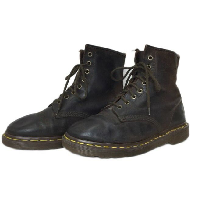 Dr Martens レザー ブーツ 8ホール ドクターマーチン イングランド製 革靴 古着
