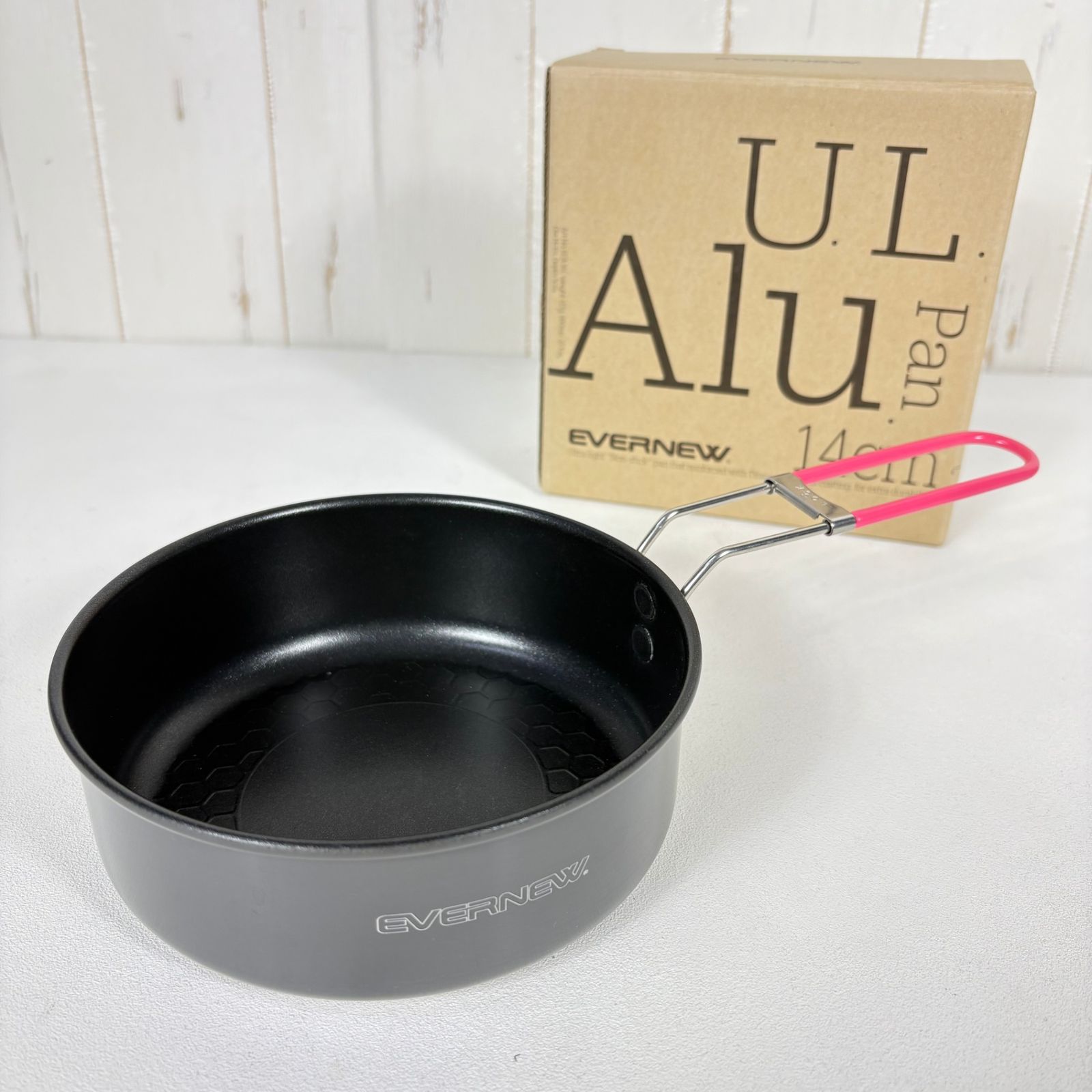 OneSize グレー系】 Evernew ( エバニュー ) U.L. アルミ パン 14cm