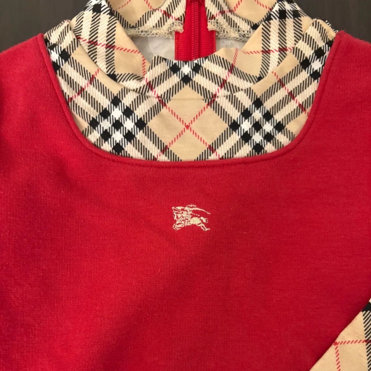 美品】【80cm】BURBERRY(バーバリー) ワンピース - メルカリ