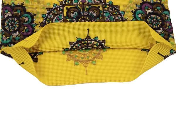 イッセイミヤケ ミーISSEY MIYAKE me モチーフプリントストレッチ