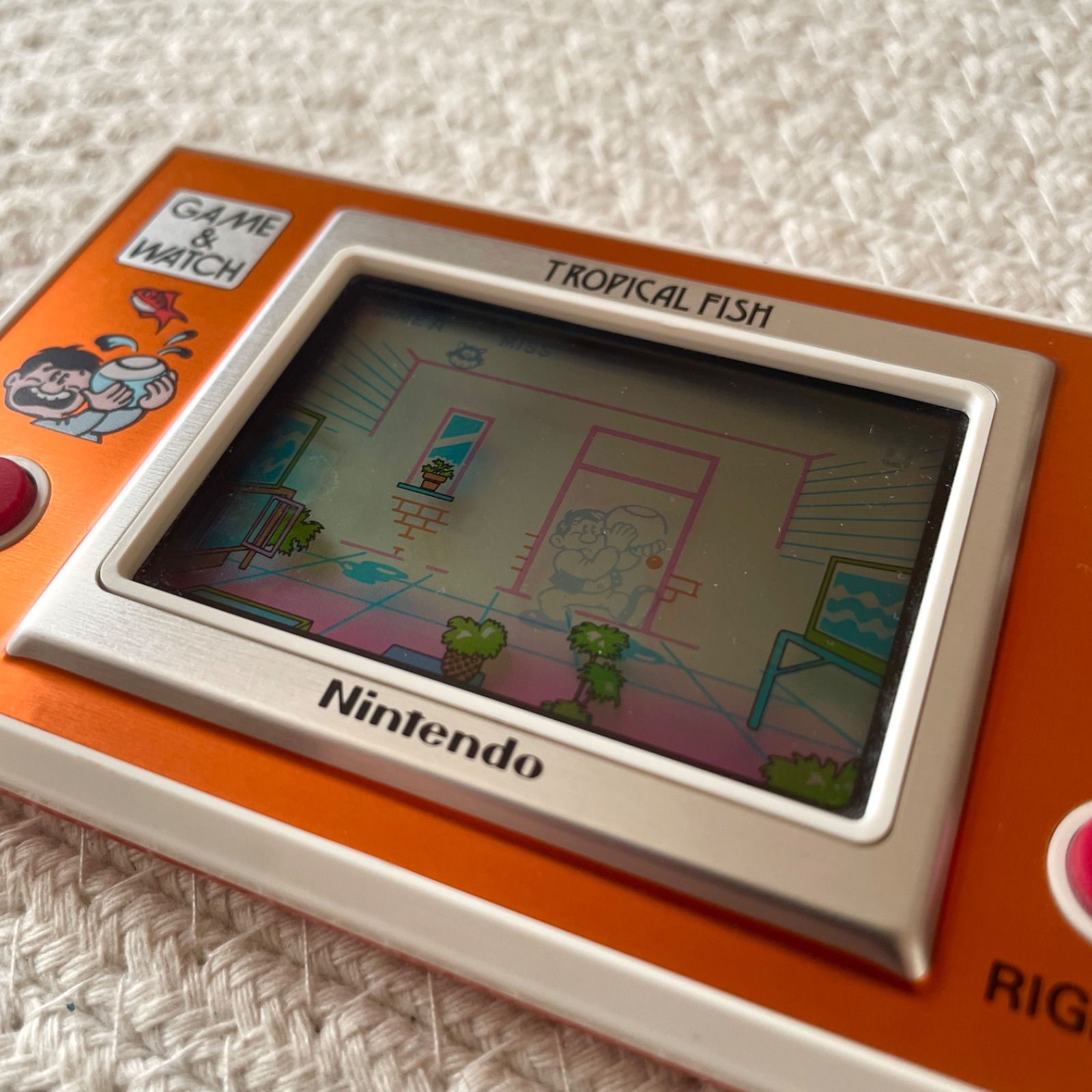 激レア】任天堂ゲームウォッチ トロピカルフィッシュ Nintendo