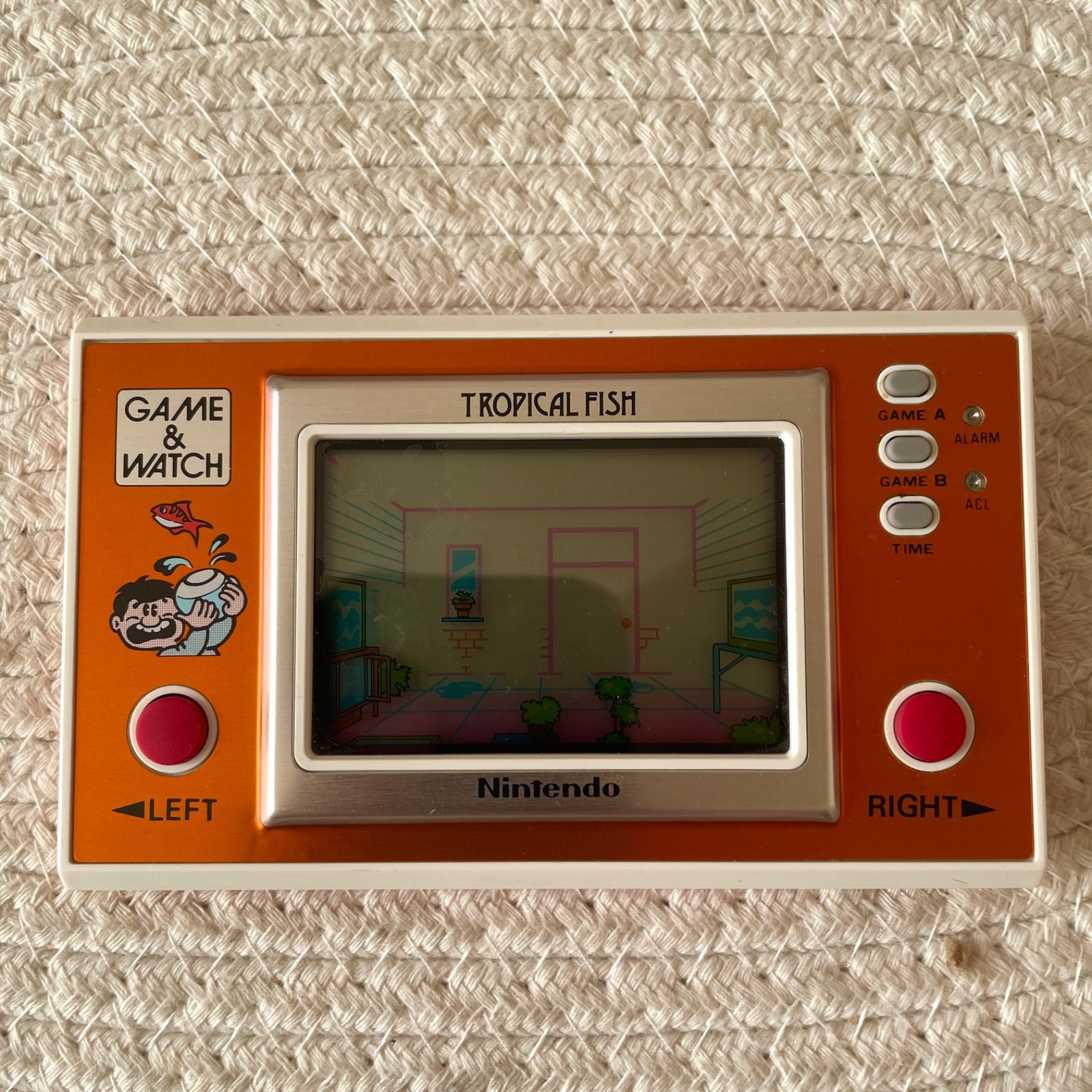 激レア】任天堂ゲームウォッチ トロピカルフィッシュ Nintendo