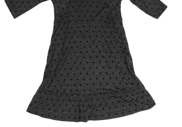 トリコ コムデギャルソンtricot COMME des GARCONS ウール混ドット