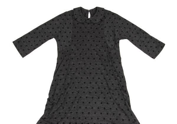 トリコ コムデギャルソンtricot COMME des GARCONS ウール混ドット