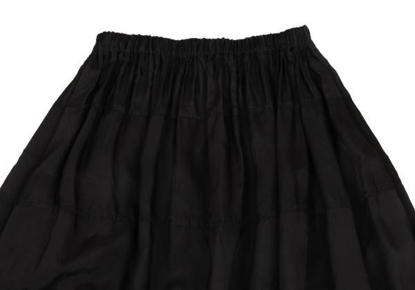 COMME des GARCONS 切替えスカート トリココムデギャルソンtricot COMME des GARCONS 染めレースブレード