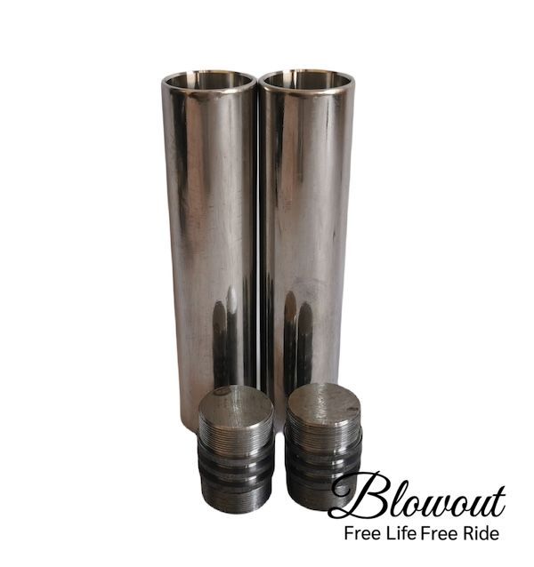 SR400 500フロントフォーク 15cm フォークエクステンション 延長