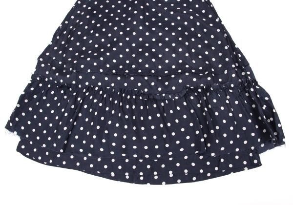 トリココムデギャルソンtricot COMME des GARCONSプリントギャザー異