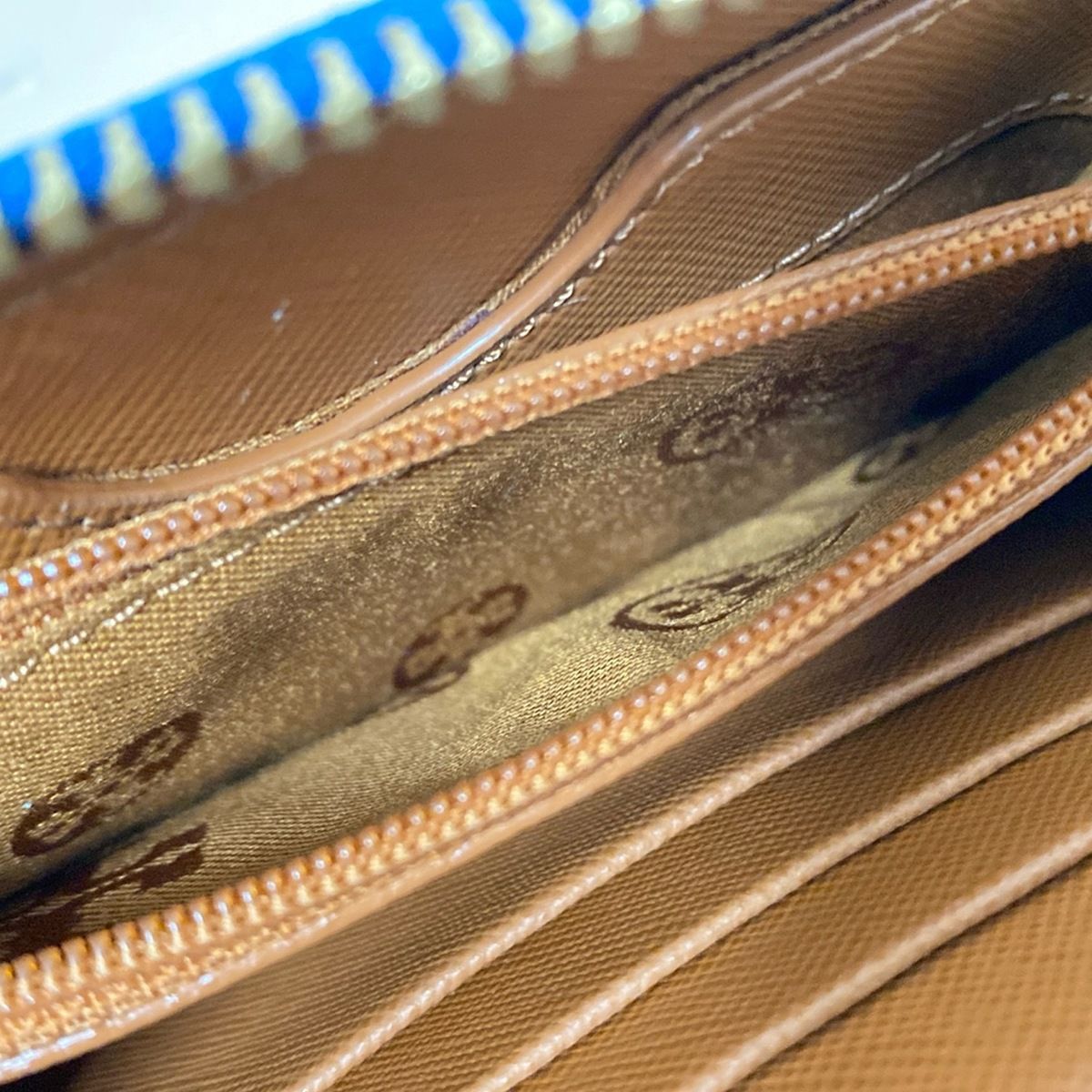  TORY BURCH トリーバーチ コインケース ブルー レザー その他 折り財布