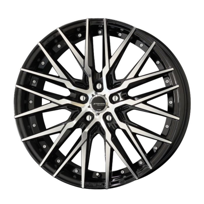 ホイール4本セット 19インチ 9 5 J 40 H 114 3 STEINER CVX ブラックポリッシュ