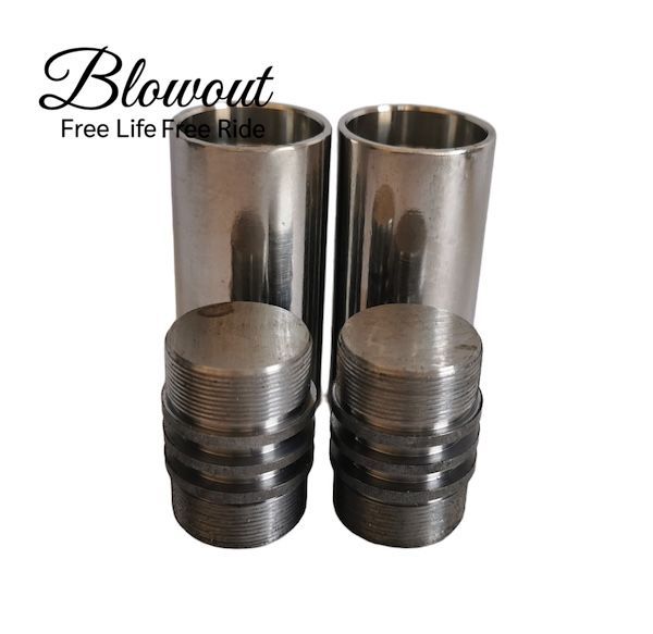 SR 400 500フロントフォーク 7 cm フォークエクステンション 延長 ジョイント チョッパー ヤマハ