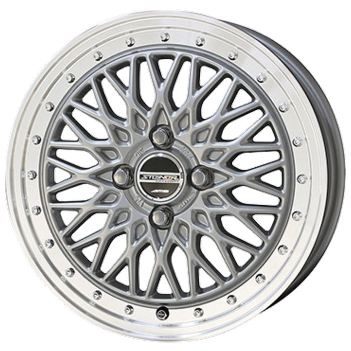 ホイール4本セット 17インチ 6 5 J 45 4 H 100 STEINER FTX サテンシルバー