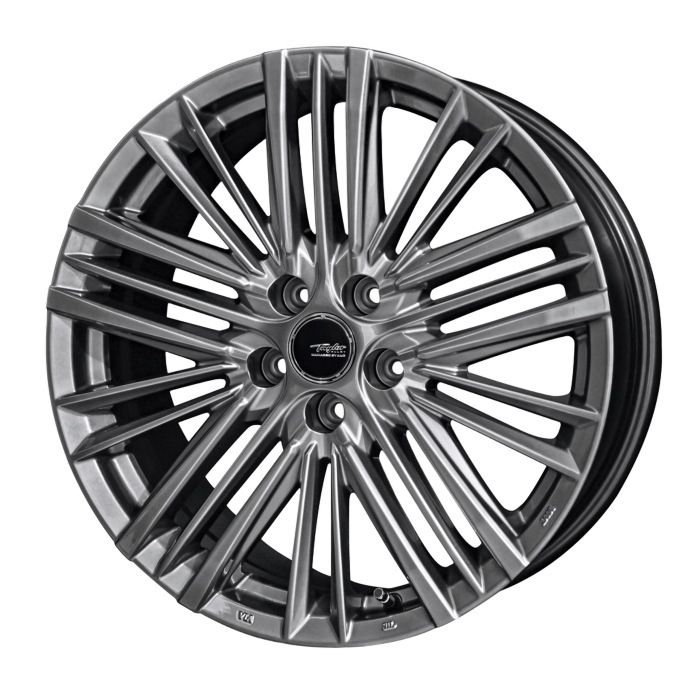 ホイール4本セット 17インチ 6 5 J 40 H 114 3 ハブ径60 1 トヨタ 平座ナット TAYLOR TL ハイパーメタルブラック