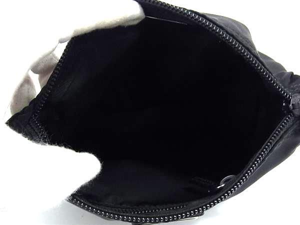 PRADA プラダ ポーチ トライアングルロゴ 1NA011 ブラック テスート