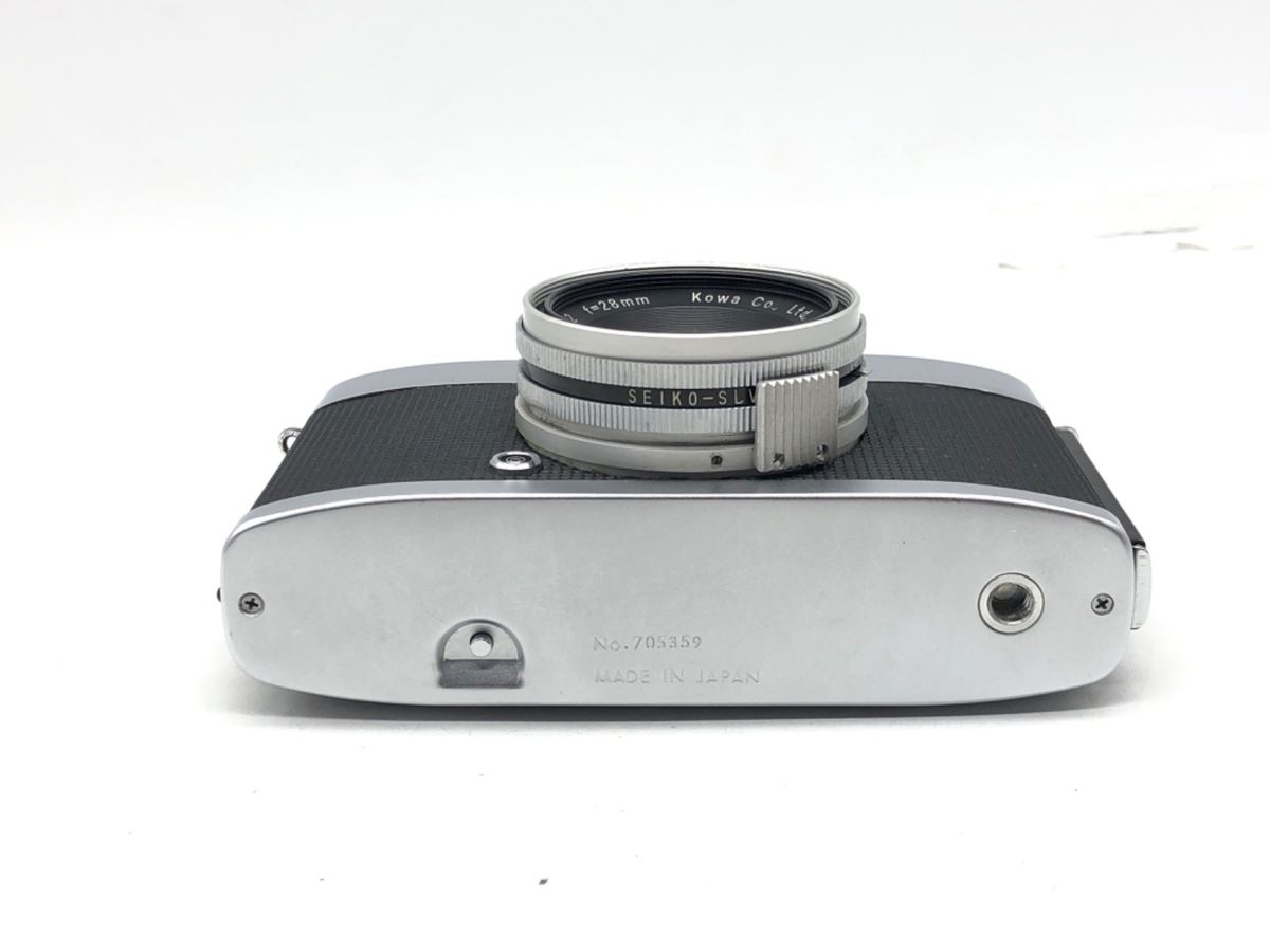  並品 コーワ コーワSW 28 mm F 3 2 シルバー コンパクトカメラ(フィルム) フィルムカメラ