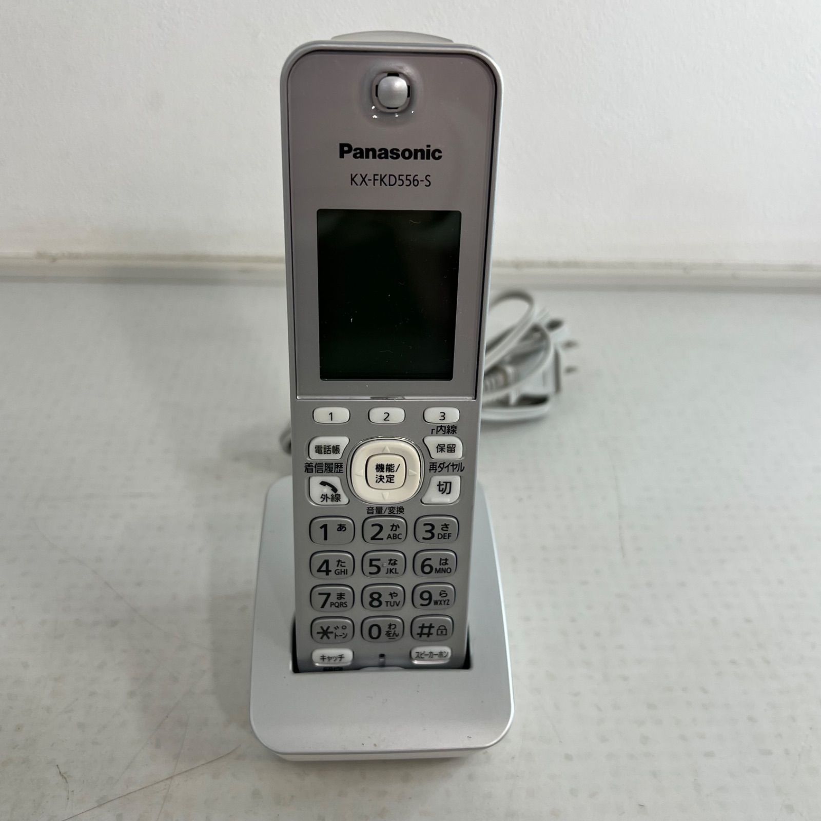  子機付き Panasonic KX PZ 310 S 有線電話 FAX付き FKD 556 パナソニック おたっくす ファックス 家庭用電話機 電話機 生活家電