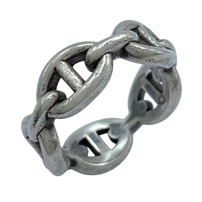 エルメス HERMES シェーヌダンクルアンシェネリングPM シルバー Ag 925 ジュエリー